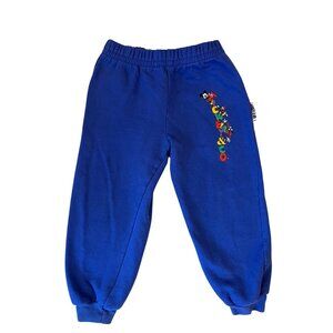Vintage Disney Mickey & Co Blue Sweatpants Joggers Kids 3T Character Graphic
